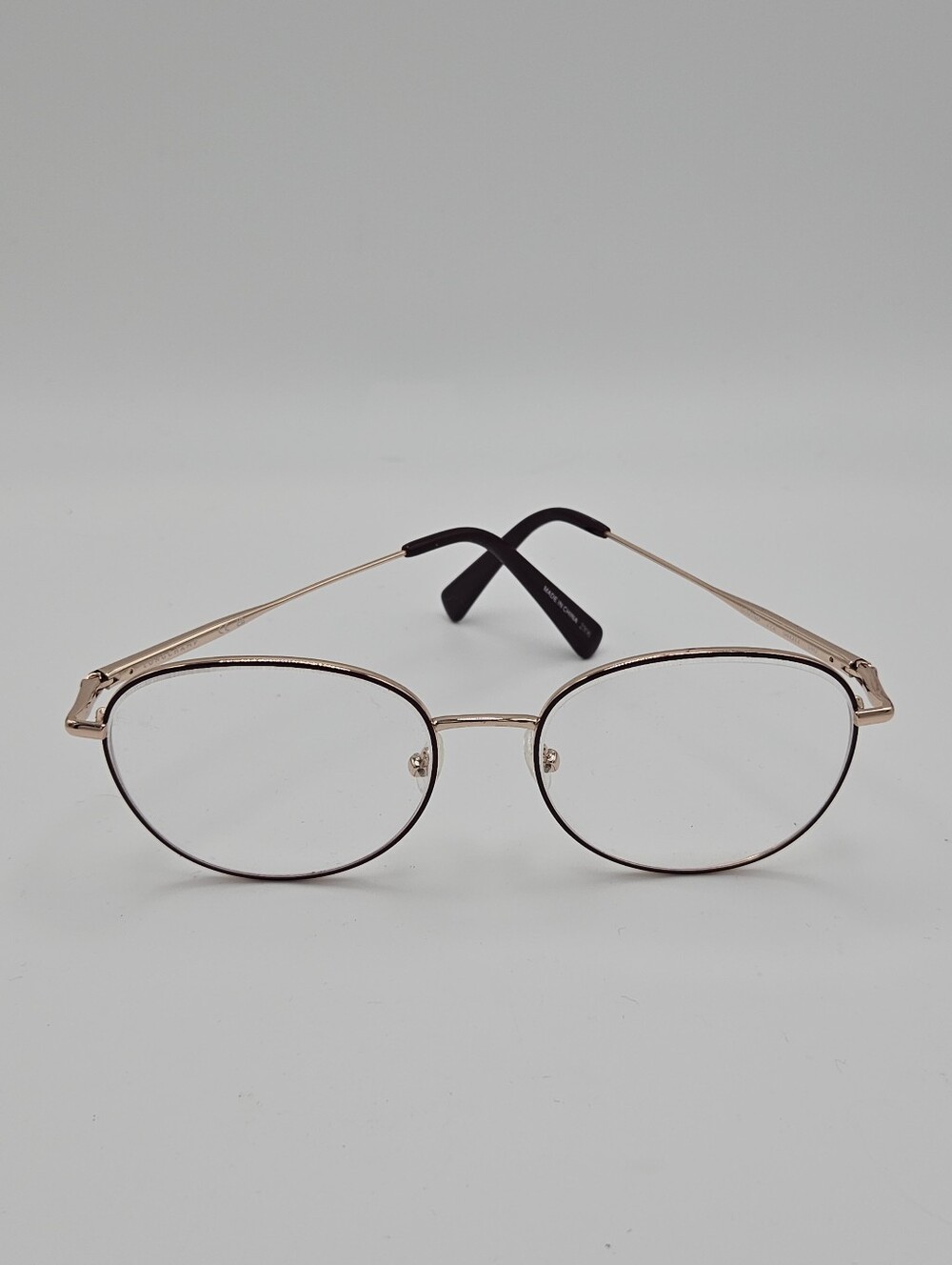Longchamp LO2140 772 rose gold and burgundy round eyeglasses FOR FRAMES ONLY